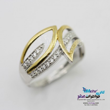 Jewelry ring - leaf design-SR0100